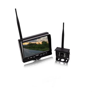 HD WIRELESS 7'' QUAD MONITOR WITH (1x) WIRELESS BACKUP CAMER